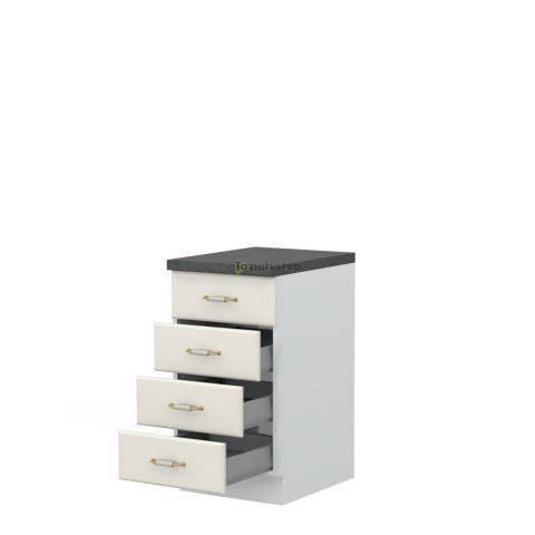 Kuhinjski element z predali MBOX Evergreen