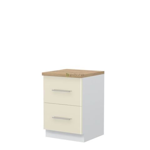 Kuhinjski element z dvema predaloma Modern