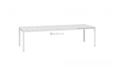 Miza RIO ALU 210 bianco