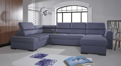Raztegljiva sedežna garnitura v U - NEST I  205x345x180cm