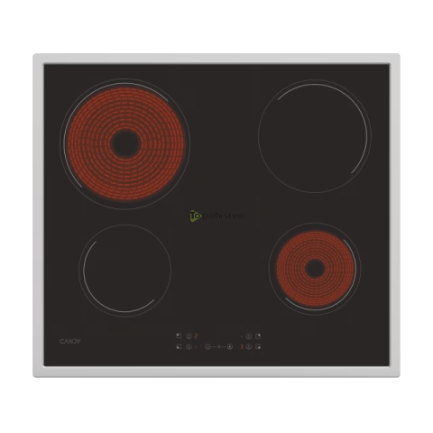Steklokeramična kuhalna plošča CANDY CH64FC