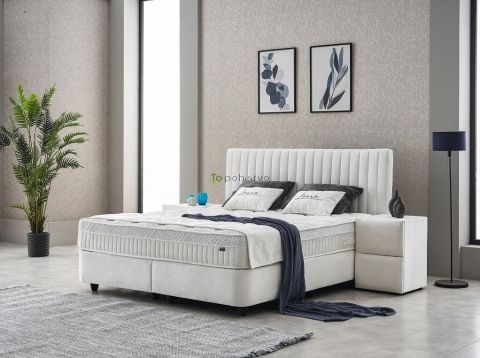 Boxspring postelja LAURA