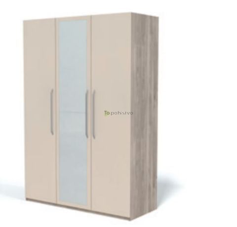 Tridelna omara z ogledalom MIRNA