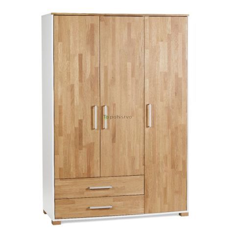 Trodelna omara PRIMA -bela