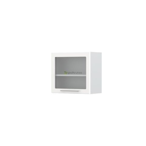 Viseč kuhinjski element MODERN s steklom