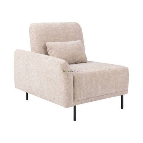 Zaključni element modularne sedežne garniture MODULO MOD2L levi