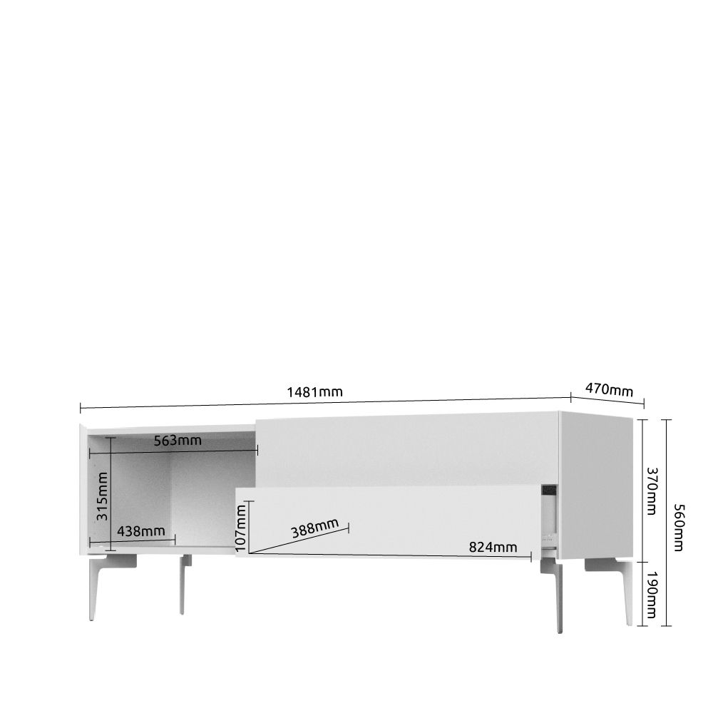 TV omarica SKY45 TV148N-1K2F/S45 dimenzije