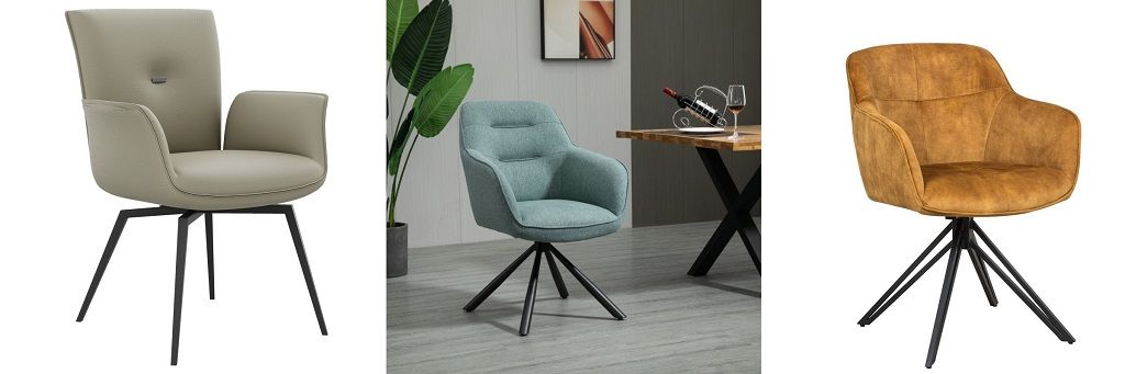 Najboljši 180° vrtljivi jedilniški stoli