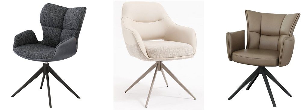 Najboljši 360° vrtljivi jedilniški stoli