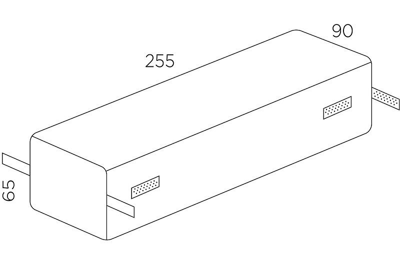 Prevleka Maximo L Nardi dimenzije