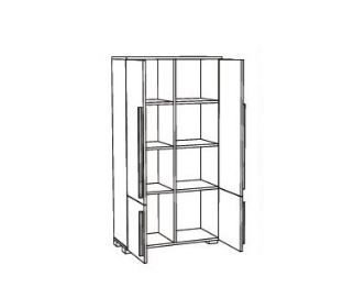 Omara LEONIDAS 80x154 dimenzije