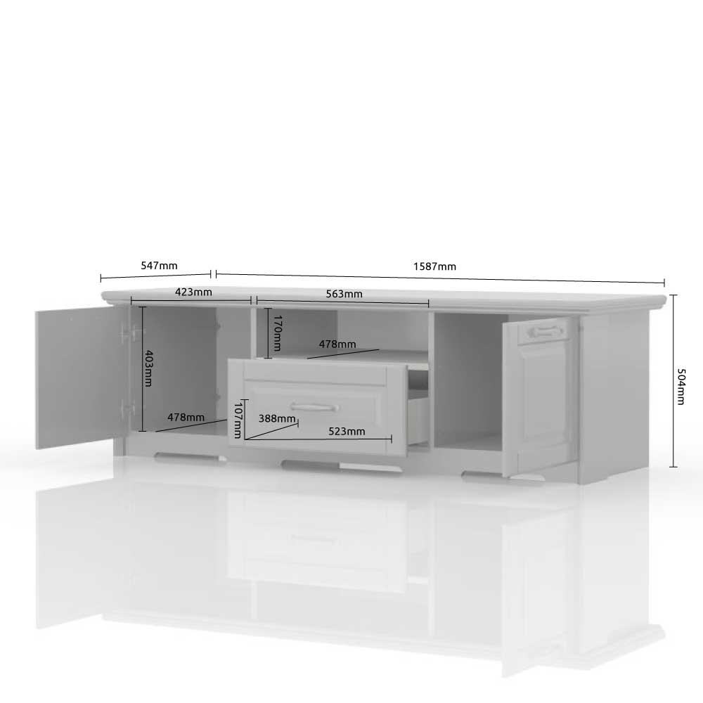 TV omarica EVERGREEN EG-TV dimenzije