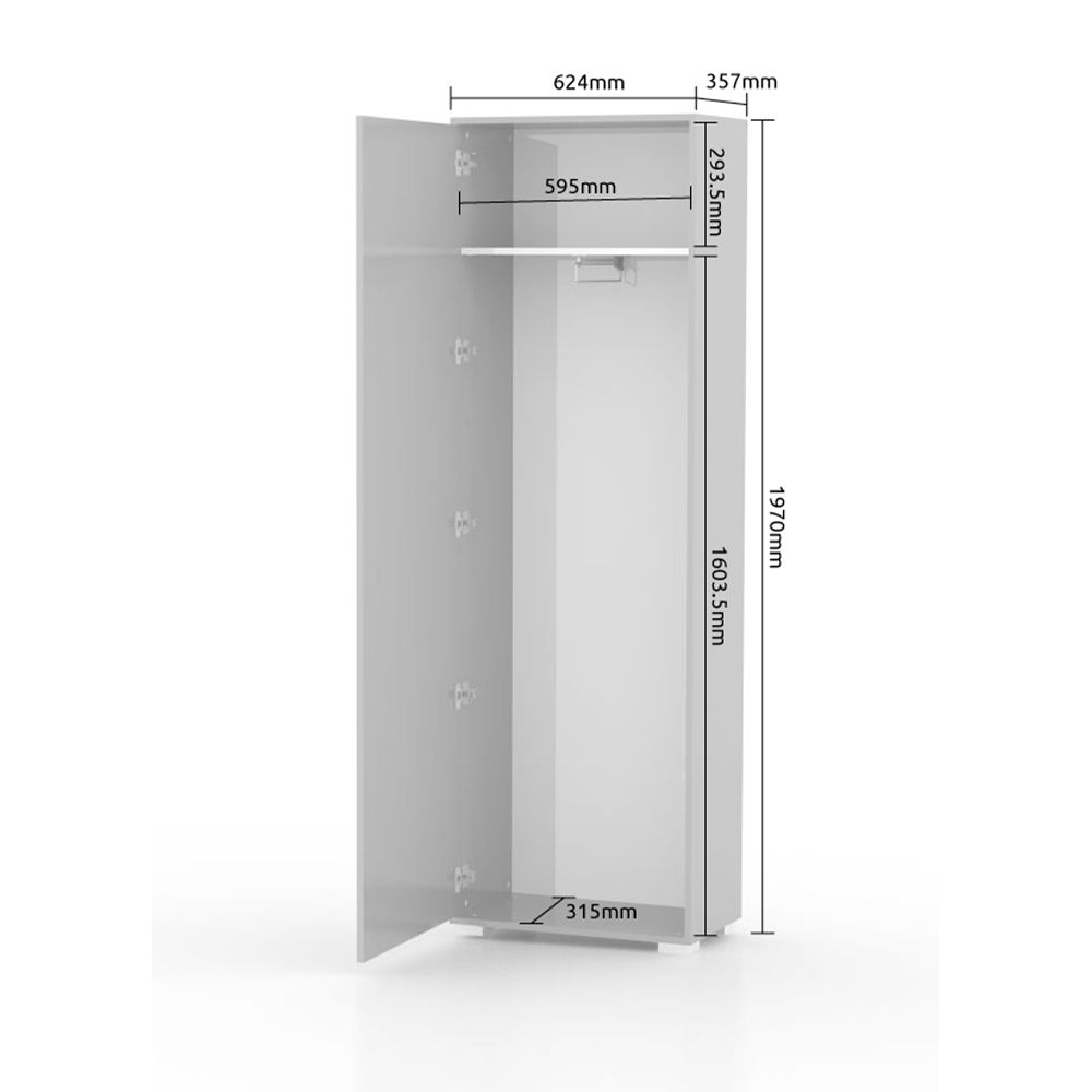 Omara za predsobo STELA dimenzije
