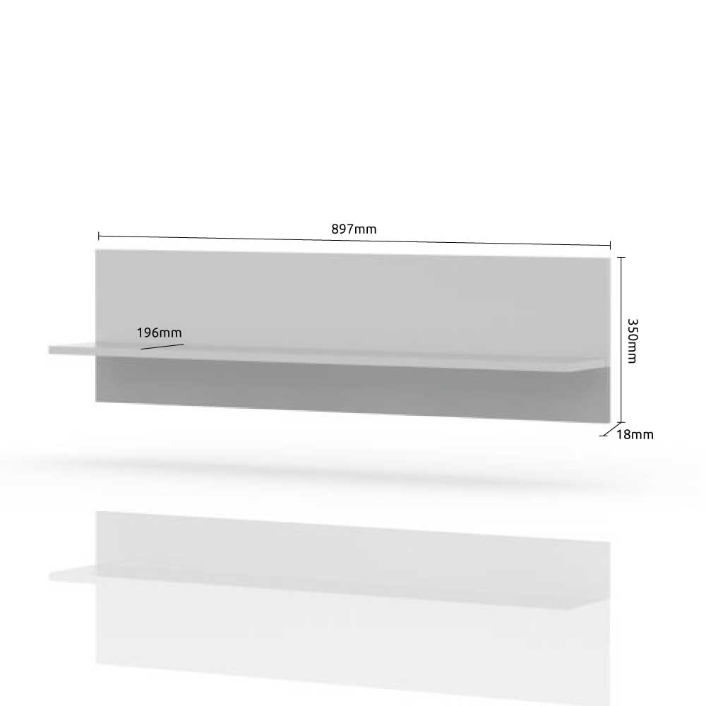Polica ONYX VP90/ON dimenzije